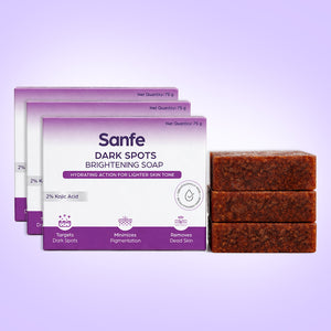 Sanfe Kojic Acid Soap for Dark Spots & Pigmentation