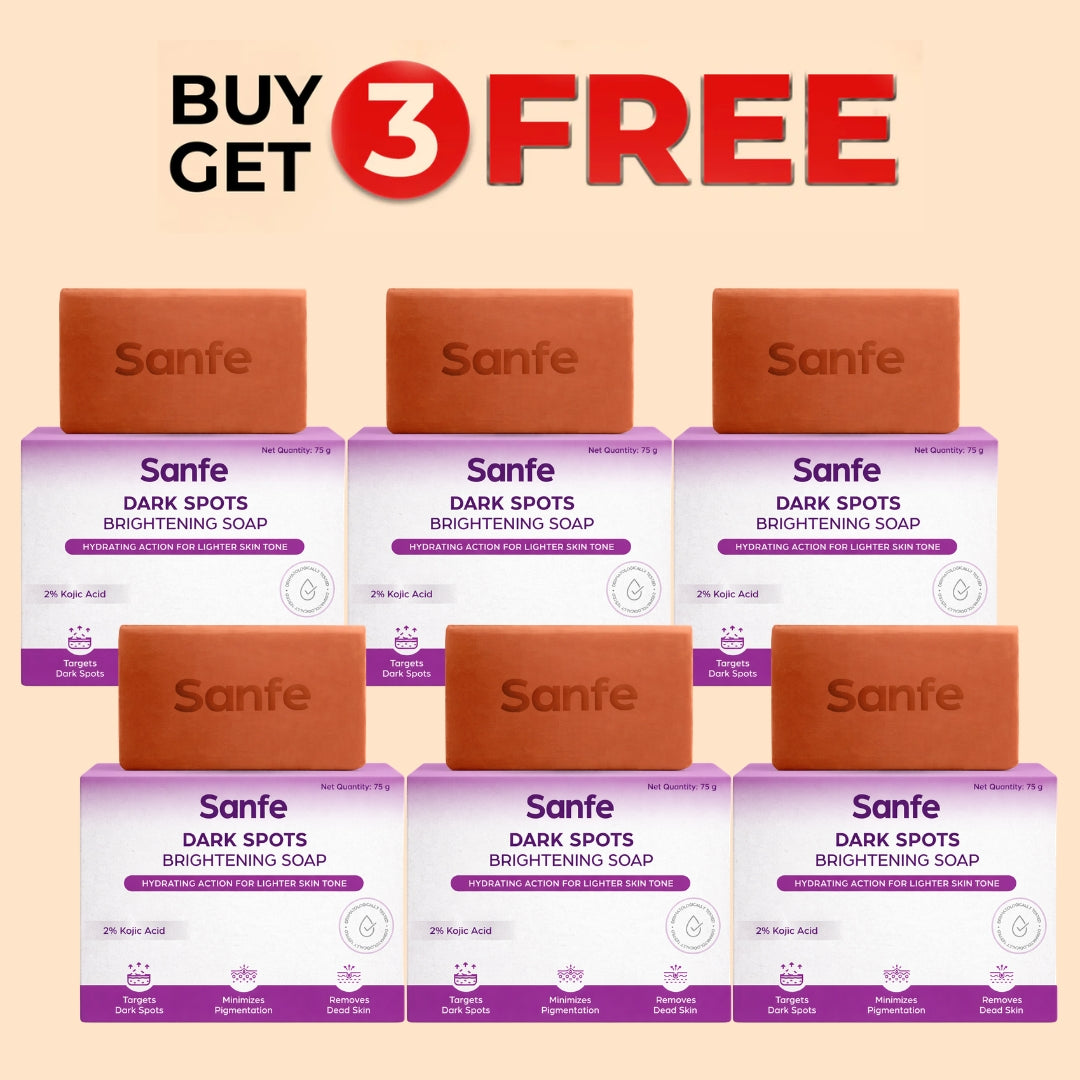 Sanfe Kojic Acid Soap for Dark Spots & Pigmentation