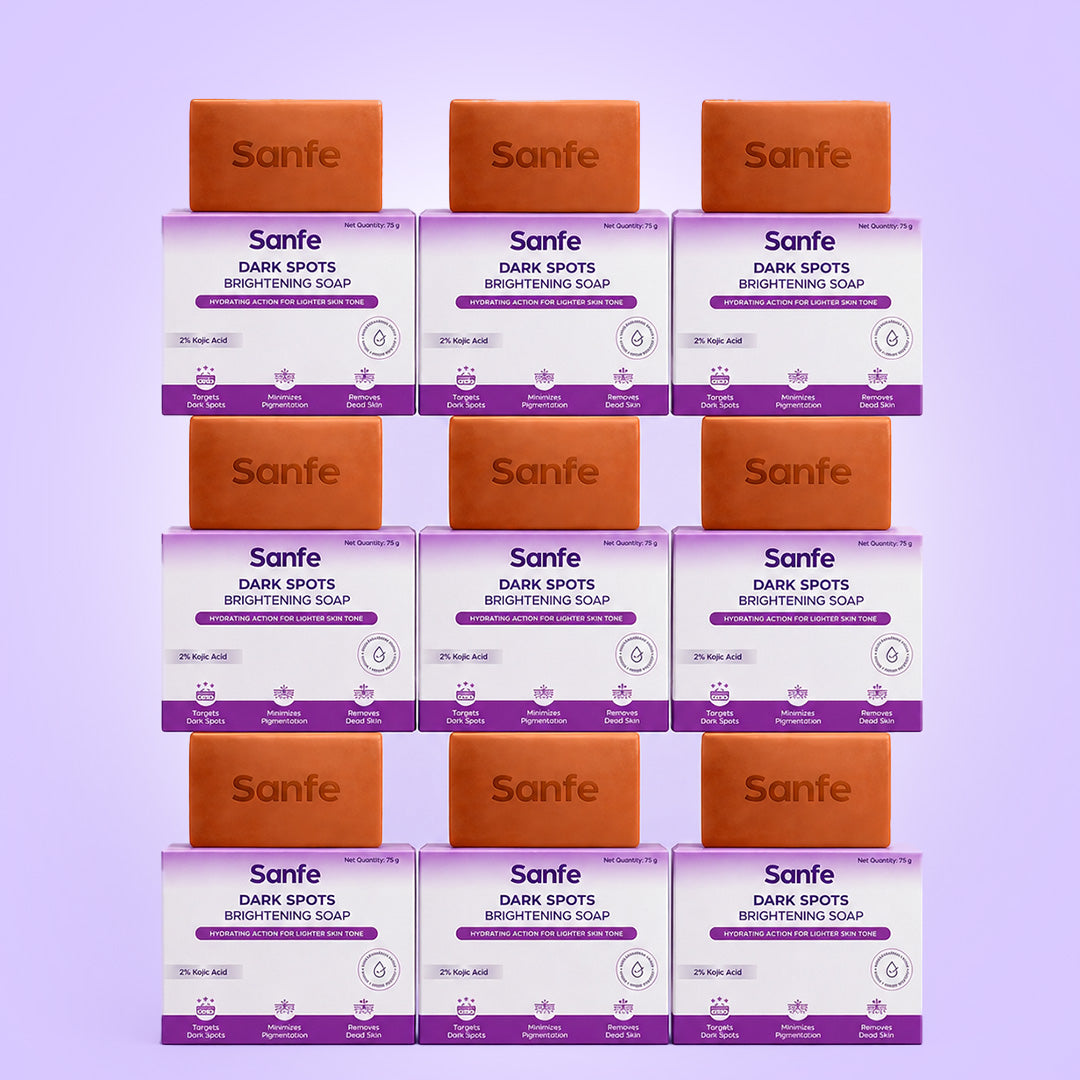 Sanfe Kojic Acid Soap for Dark Spots & Pigmentation